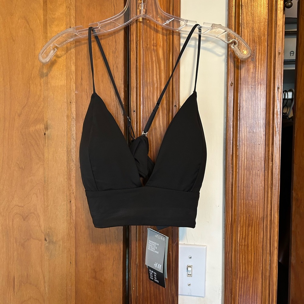 H&M Black Triangle Bralette
